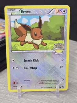 Pokemon Card TCG Eevee 84/108 City Championship Holo Dark Explorers 2012 - Image 5