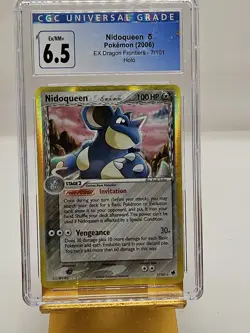 2006 EX Dragon Frontiers - Nidoqueen Holo - 7/101 - CGC 6.5 - Pokemon Card TC - Image 1
