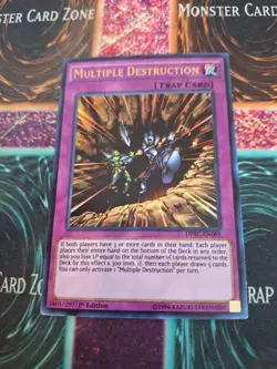 Yugioh Multiple Destruction DPBC-EN005 Ultra Rare 1st Edition Near Mint - Image 1