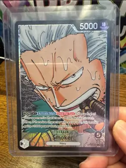 Smoker (093) (Alternate Art) OP02-093 Paramount War Foil - One Piece TCG - Image 1