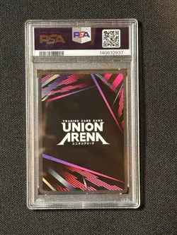 Union Arena TCG Sasha Braus Alt Art Holo PSA 10 Gem Mint Attack on Titan - Image 2