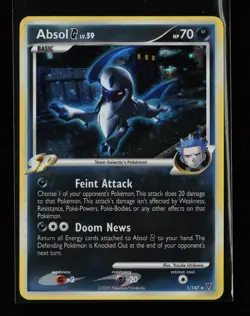 Absol G 1/147 Holo Rare Supreme Victors Pokemon Card - Image 1