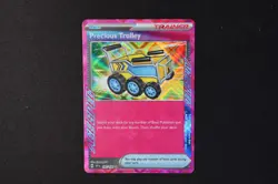 Precious Trolley 185/191 Holo Ace Spec Pokemon TCG Card Surging Sparks NEAR MINT - Image 1