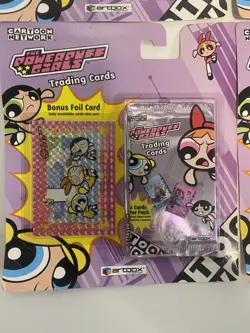Lot Of 6 2000 The Powerpuff Girls 2 Booster Packs & Promo Holo Card - Image 2