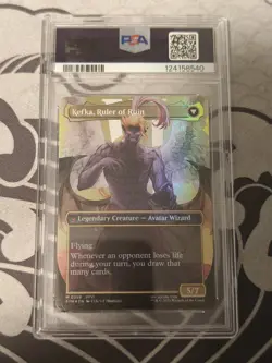 2025 MTG FINAL FANTASY #0398 KEFKA, COURT MAGE/KEFKA, RULER OF RUIN PSA 10 - Image 2