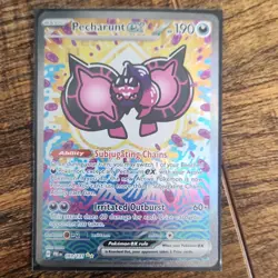 Pokemon TCG Pecharunt ex 163/131 Sv: Prismatic Evolutions Special Illustration … - Image 1