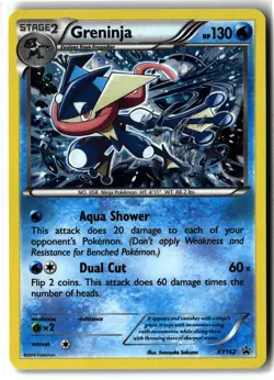 Greninja ⭐ XY162 Holo Promo XY Black Star Promos 2013 Pokemon NM/LP - Image 1