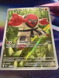 Pokemon TCG Throh 128/086 Illustration Rare Black Bolt English NM/M - Image 2