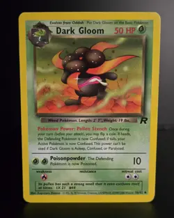 Pokemon TCG - DARK GLOOM - 36/82 - Unlimited - Team Rocket (2000) - WOTC - LP - Image 1