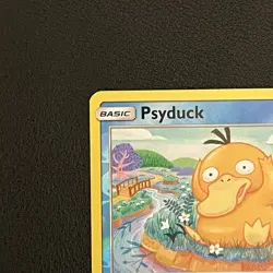 Pokemon TCG Psyduck Sun & Moon Base Set 28/149 Common Reverse Holo - Image 4