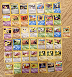 Pokemon TCG 1st Edition lot of 43 - Jungle Team Rocket Neo Genesis Fossil Kabuto - Image 1