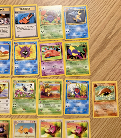 Pokemon TCG 1st Edition lot of 43 - Jungle Team Rocket Neo Genesis Fossil Kabuto - Image 4