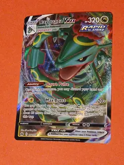 Pokemon Sword & Shield Crown Zenith Rayquaza VMAX 102/159 Ultra Rare - Image 2
