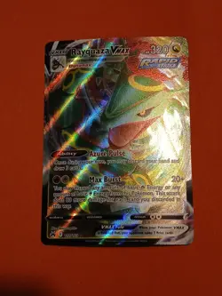 Pokemon Sword & Shield Crown Zenith Rayquaza VMAX 102/159 Ultra Rare - Image 4