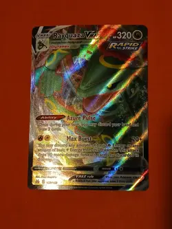 Pokemon Sword & Shield Crown Zenith Rayquaza VMAX 102/159 Ultra Rare - Image 5