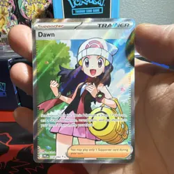 Pokemon Dawn Full Art Holo Ultra Rare Trainer 118/094 Me02 Phantasmal Flames - Image 1