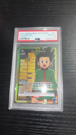 2024 UNION ARENA BT/HTR EN GON FREECSS #001 1 STAR GEM MT PSA 10 - Image 2