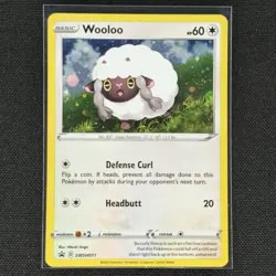 Wooloo - SWSH011 - Cosmos Holo - Black Star Promo - Pokemon Card - VLP - Image 1