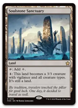 Soulstone Sanctuary #133 (NM) Foundations FDN Magic MTG - Image 1