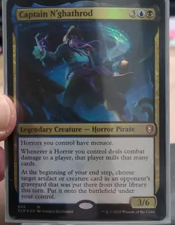 Captain N'ghathrod Baldur’s Gate Commander Legends. - Image 1