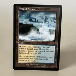 MTG Flooded Strand - Retro Frame - MH3 NM - Image 1