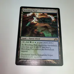 1x Breeding Pool Gatecrash Light Play Modern Legacy EDH LP - Image 2