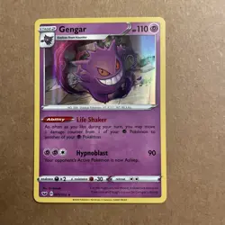 Gengar 085/202 SWSH01: Sword & Shield Base Set Holo Pokemon TCG - Image 1