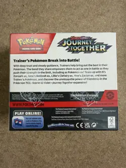 Pokemon TCG Journey Together Booster Box – Factory Sealed – New – UK Fast Ship - Image 2