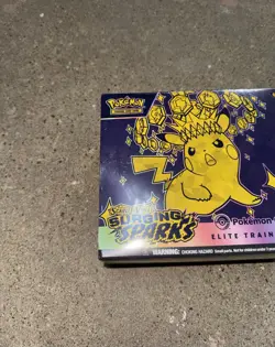 Pokemon TCG Surging Sparks Pokemon Center Elite Trainer Box ETB - DAMAGE - Image 2