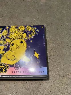 Pokemon TCG Surging Sparks Pokemon Center Elite Trainer Box ETB - DAMAGE - Image 3