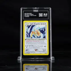 Pokemon Light Dragonite Neo Destiny 1st Edition TAG 8.5 - Image 1