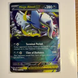 Pokemon TCG Mega Evolution EX Lot Absol, Manectric, Camerupt, Mismagius, Mawile - Image 2