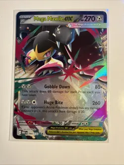 Pokemon TCG Mega Evolution EX Lot Absol, Manectric, Camerupt, Mismagius, Mawile - Image 4