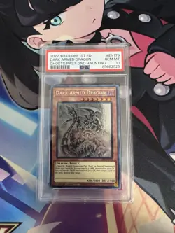 PSA 10 YUGIOH DARK ARMED DRAGON GHOST RARE 1st EDITION - Image 2