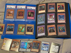 Yu-Gi-Oh vintage PSA lot and binder - Image 2