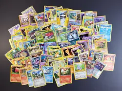 Pokemon Lot of 100 Cards - Modern, Mid-Era, Vintage, Holos, Reverse Holos NM-HP - Image 1