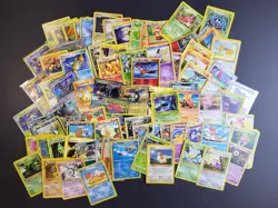 Pokemon Lot of 100 Cards - Modern, Mid-Era, Vintage, Holos, Reverse Holos NM-HP - Image 1