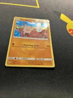 Mankey 8/12 PL -Vintage Rare Pokemon Card- McDonald’s Promo (4s) - Image 2