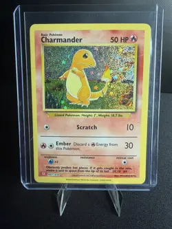 Charmander 001/034 Trading Card Game Classic Holo Pokemon TCG - Image 1
