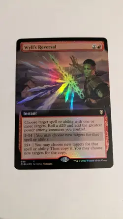 Wyll's Reversal (Extended Art) Commander Legends: Battle for Baldur's Gate Foil - Image 1