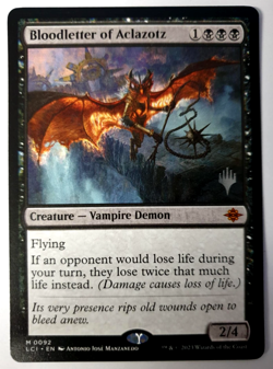 Bloodletter of Aclazotz - MTG Lost Caverns of Ixalan - Promo Mythic - 0092 NM - Image 1