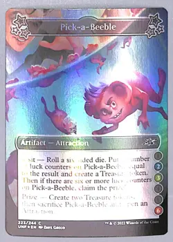 Pick-a-Beeble (2-3-6) - Foil - 223 - Unfinity (UNF) MTG - Image 1
