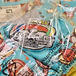 2025 Pokemon World Championships Pikachu Button Up Shirt Anaheim Worlds XL - Image 4