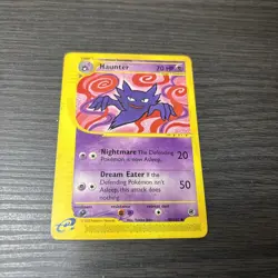 Haunter 80/165 Uncommon Expedition Pokemon Card - Image 1