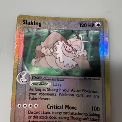 Pokemon TCG Slaking EX Ruby & Sapphire 12/109 Holo Holo Rare - Image 3