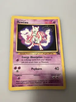 Pokemon TCG Mewtwo Wizards Black Star Promos 3 Regular Promo Promo - Image 1