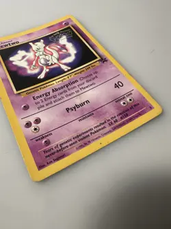 Pokemon TCG Mewtwo Wizards Black Star Promos 3 Regular Promo Promo - Image 3