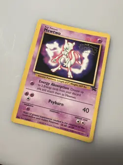 Pokemon TCG Mewtwo Wizards Black Star Promos 3 Regular Promo Promo - Image 5