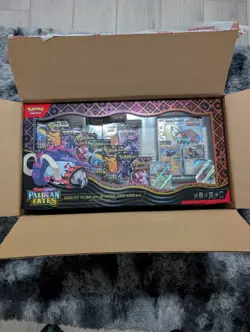 Pokemon Paldean Fates Great Tusk ex & Iron Threads ex Premium Collection - x6 - Image 1