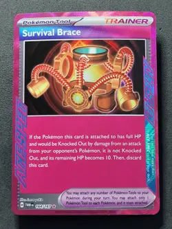 Survival Brace 164/167 Ace Spec Twilight Masquerade Pokemon TCG - Image 1